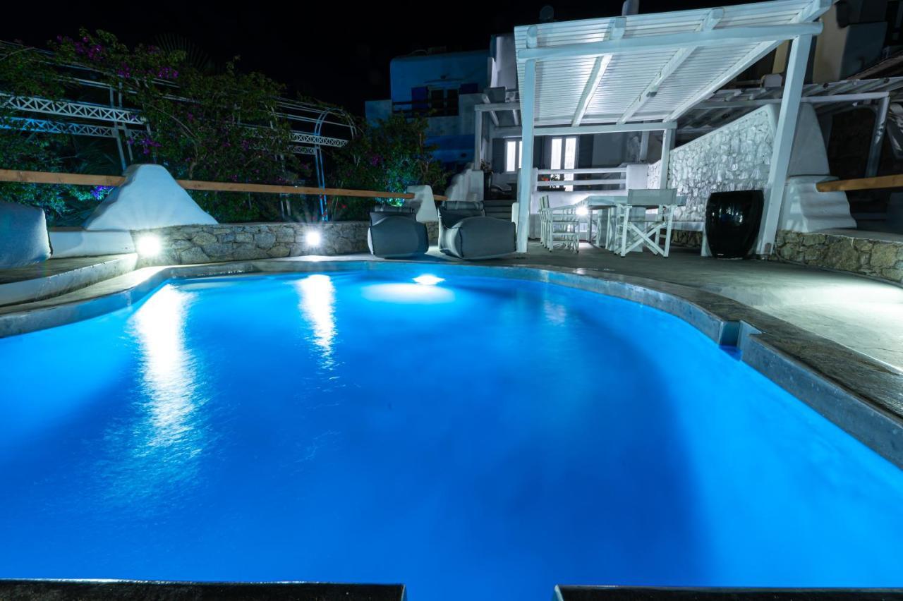 9 Muses Villas Mykonos Ornos  Luaran gambar