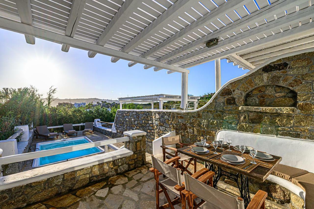 9 Muses Villas Mykonos Ornos  Luaran gambar