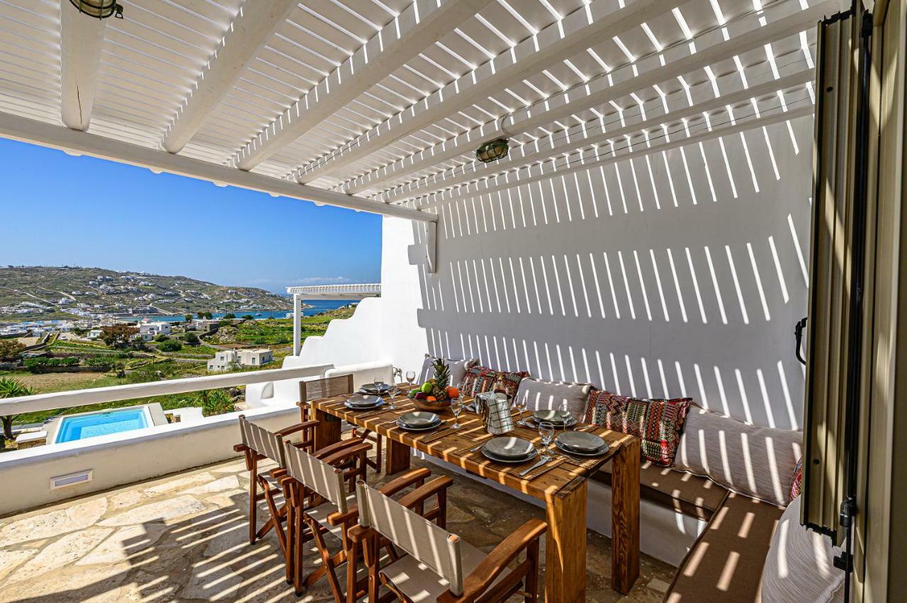 9 Muses Villas Mykonos Ornos  Luaran gambar