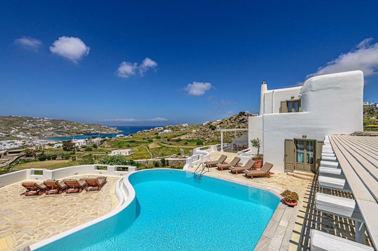 9 Muses Villas Mykonos Ornos  Luaran gambar