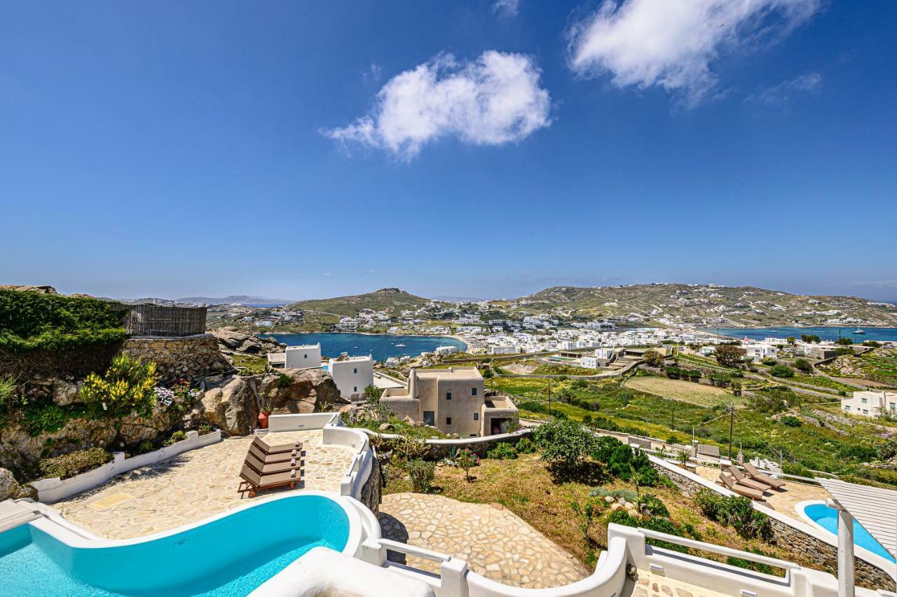 9 Muses Villas Mykonos Ornos  Luaran gambar