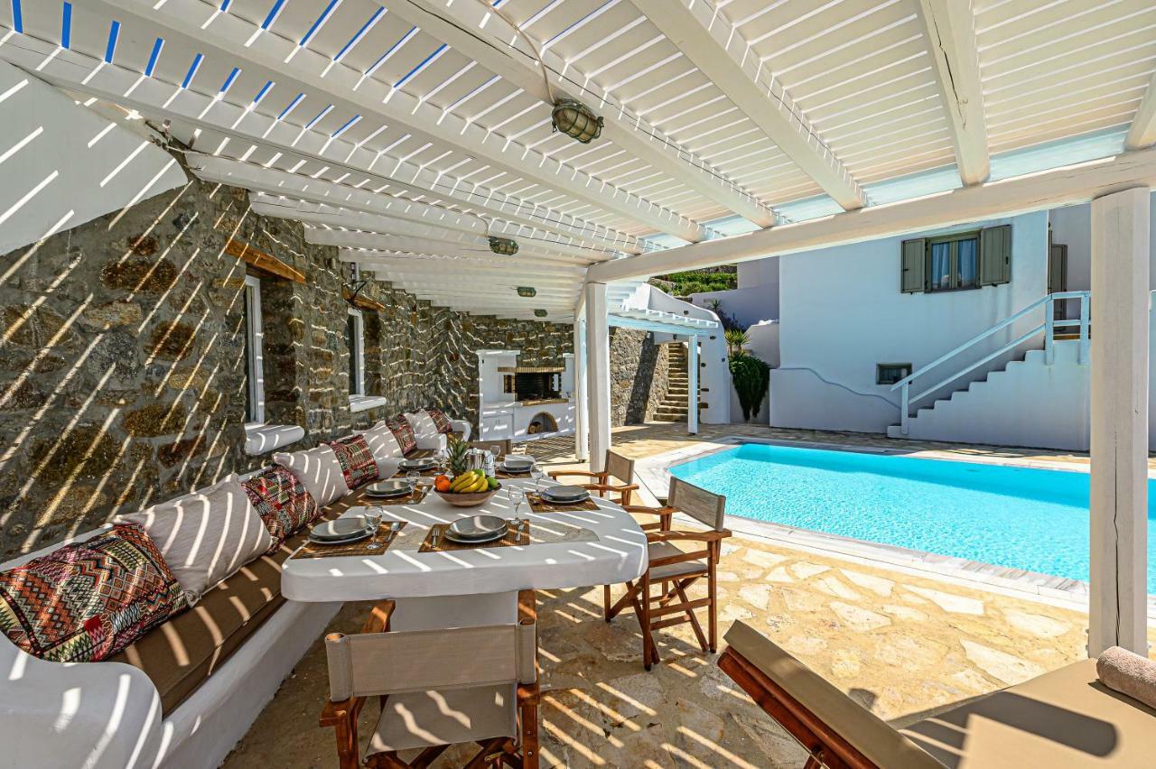 9 Muses Villas Mykonos Ornos  Luaran gambar